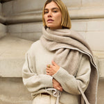 Whipstitch Scarf | Taupe