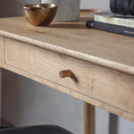 Kingham 1 Drawer Oak Dressing Table | Natural
