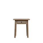Kingham 1 Drawer Oak Side Table | Natural