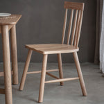 Kingham Oak Dining Chairs | Natural | Set of 2