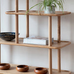 Kingham Oak Open Display Unit | Natural
