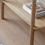 Kingham Oak Open Wardrobe | Natural