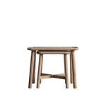 Kingham Oak Nesting Side Tables | Natural | Set of 2