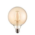 LED Filament Globe | Amber | Large