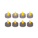 LED Tealights | Silver | Set of 8