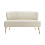 Beau 2 Seater Sofa | Sand/Blonde Wood