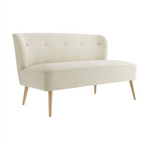Beau 2 Seater Sofa | Sand/Blonde Wood