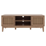Bordeaux Rattan Media Unit | Natural