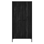 Hoxton 2 Door Wardrobe | Black