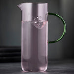 Torino Glass Jug | Pink/Green | 1.1L
