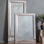 Madrid Bevelled Leaner Mirror | Silver | Large