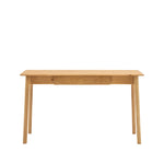 Madrid Mid-Century Scandi 1 Drawer Desk | Oak