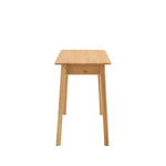 Madrid Mid-Century Scandi 1 Drawer Desk | Oak