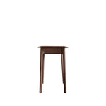 Madrid Mid-Century Scandi 1 Drawer Desk | Walnut