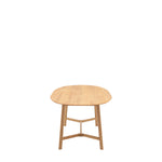 Madrid Mid-Century Scandi Extending Dining Table | Natural