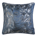 Symphony Stroke Cushion | Navy | 50cm