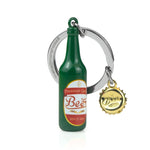 Beer Bottle Keyring