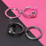 Headphones Keyring | Black