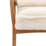 Datsun Mid-Century Modern Sheepskin Armchair | Cream