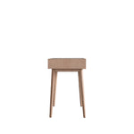 Milano Chevron 1 Drawer Desk | Oak