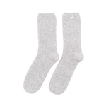 Women's Fuzzy Socks | Silver