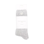 Women's Fuzzy Socks | Silver