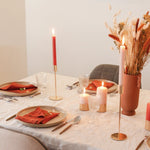 Straight Dinner Candle | Nude Pink | 22cm