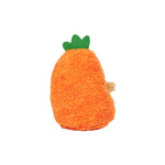 Carrot Ricespud Mini Sitting Plush Toy