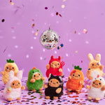 Carrot Ricespud Mini Sitting Plush Toy