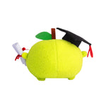 Graduate Riceapple Mini Sitting Plush Toy