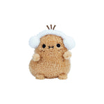 Puffy Redscarf Ricespud Mini Sitting Plush Toy