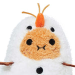 Snowman Ricespud Mini Sitting Plush Toy