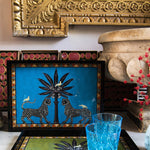 Mosaic Serving Tray | Blue | Large