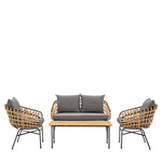 Outdoor Antigua Lounge Set | Natural