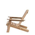 Outdoor Aspri Lounge Chair with Footstool | Natural