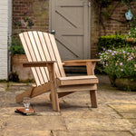 Outdoor Aspri Lounge Chair with Footstool | Natural