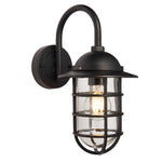 Outdoor Port Wall Light | Black