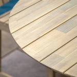 Outdoor Rialto Oval 6 Seater Dining Table | Natural