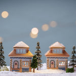 Winter East Side House Incense & Tea Light Holder Set