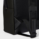 Men's Coated Canvas 'Signature Stripe' Pocket Backpack
