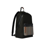 Men's Coated Canvas 'Signature Stripe' Pocket Backpack