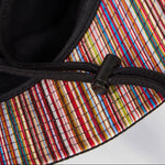 Men's 'Signature Stripe' Bucket Hat with Cord | Black