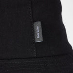 Men's 'Signature Stripe' Bucket Hat with Cord | Black