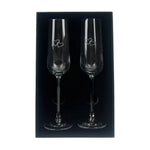 Hearts Champagne Flutes | Set of 2