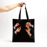 Lipstick Shopping Bag | Toiletpaper | Black