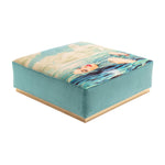 Seagirl Modular Pouf | Seletti Wears Toiletpaper | Blue