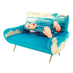 Seagirl Two Seater Sofa | Seletti Wears Toiletpaper | Blue