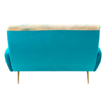 Seagirl Two Seater Sofa | Seletti Wears Toiletpaper | Blue