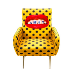 Sh*t Padded Armchair | Seletti Wears Toiletpaper | Yellow