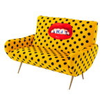 Sh*t Two Seater Sofa | Seletti Wears Toiletpaper | Yellow